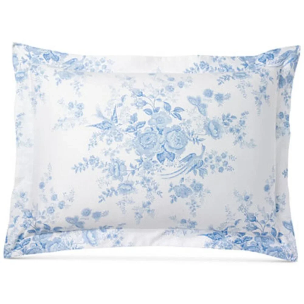 Ralph Lauren Dauphine Floral Birds Archival King Pillow Sham